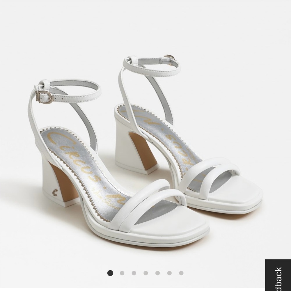 Circus by Sam Edelman White Stiletto Sandals